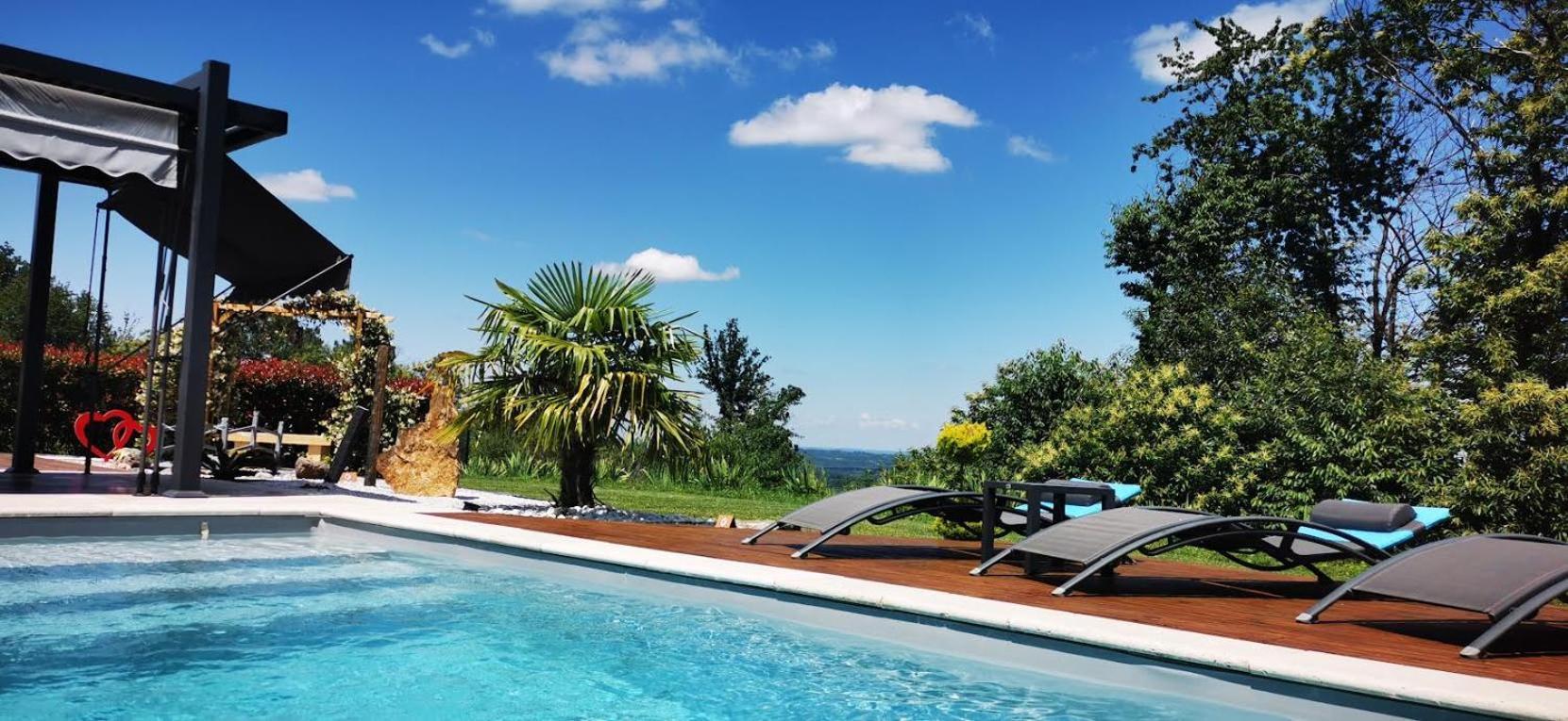 "Notre Bastide" Maison Et Table D'Hotes Traditionnelle Et Vegetarienne, Piscine, Jacuzzi, Clim, , A 5 Mn De Sarlat Marcillac-Saint-Quentin Εξωτερικό φωτογραφία